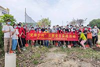 爱树护绿 共建绿色家园——江南（中国）集团党支部参加大龙街道党委组织